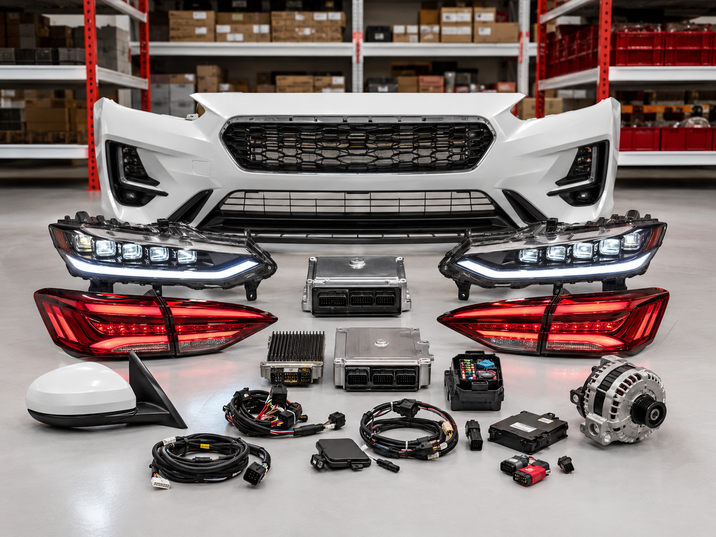 Japanese auto electrical and body parts