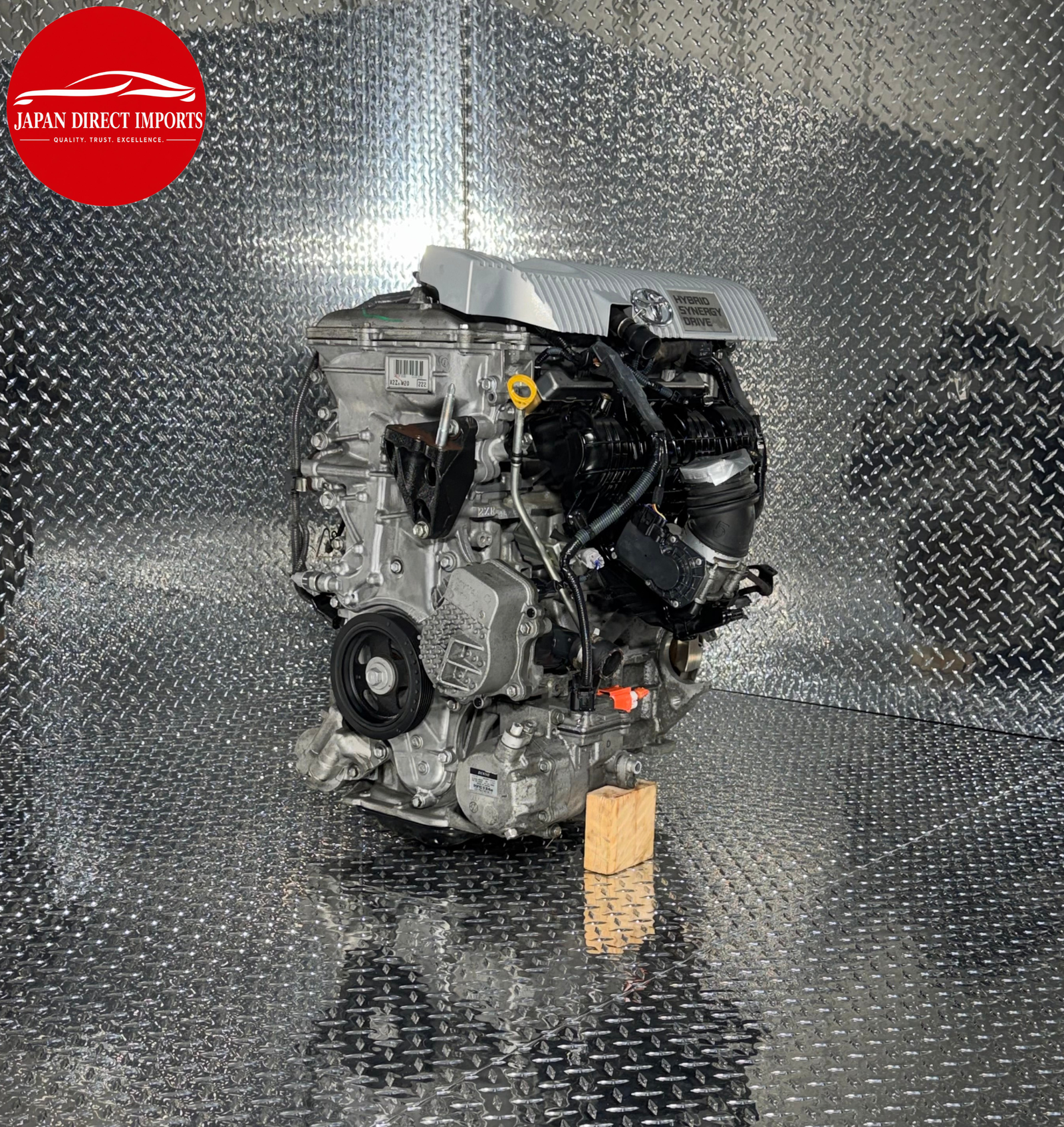 JDM 2010-2015 Toyota Prius 1.8L Hybrid 2ZR-FXE Engine - Image 9