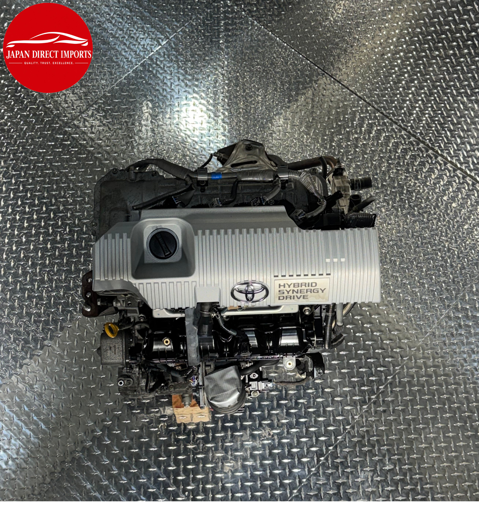 JDM 2010-2015 Toyota Prius 1.8L Hybrid 2ZR-FXE Engine - Image 6