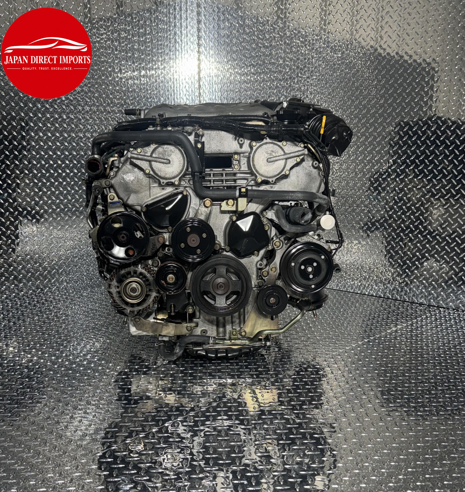 JDM Nissan Infiniti VQ35DE 3.5L Non Rev-Up Engine Fits G35 FX35 M35 350Z - Image 3