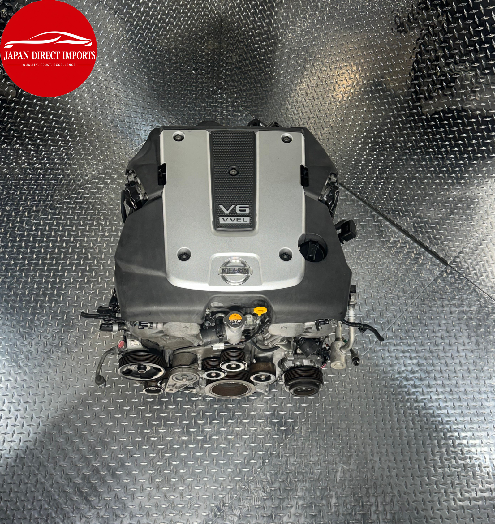 JDM Nissan Infiniti VQ37VHR 3.7L V6 Engine Fits 370Z G37 Q50 Q60 Q70 QX50 QX70 EX37 M37 - Image 6