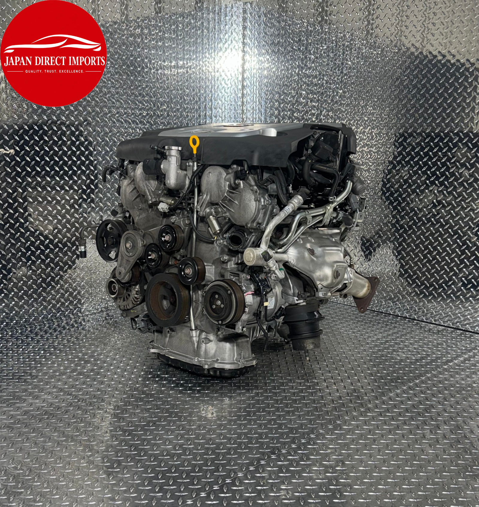 JDM Nissan Infiniti VQ37VHR 3.7L V6 Engine Fits 370Z G37 Q50 Q60 Q70 QX50 QX70 EX37 M37 - Image 5