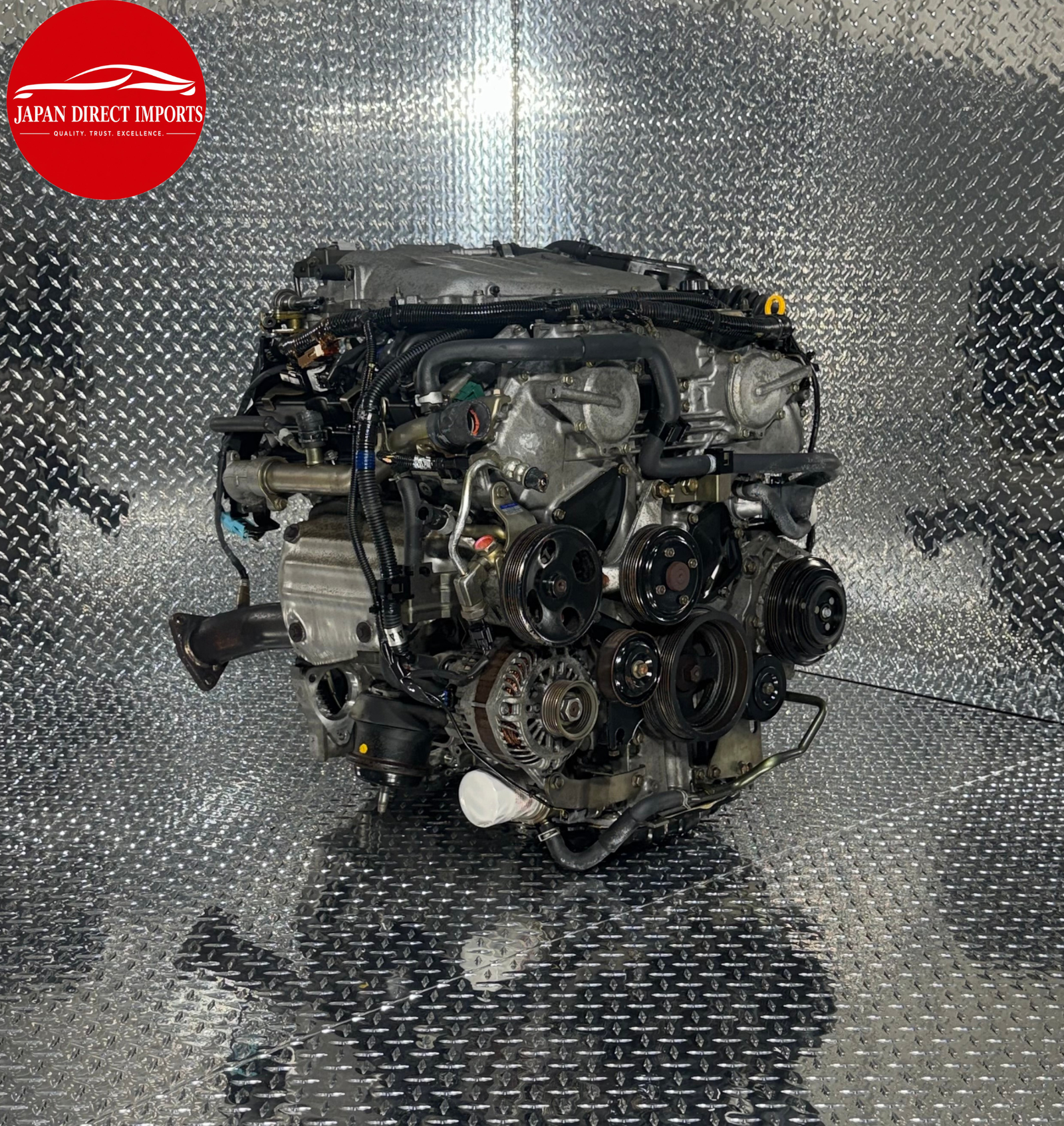 JDM Nissan Infiniti VQ35DE 3.5L Non Rev-Up Engine Fits G35 FX35 M35 350Z - Image 5
