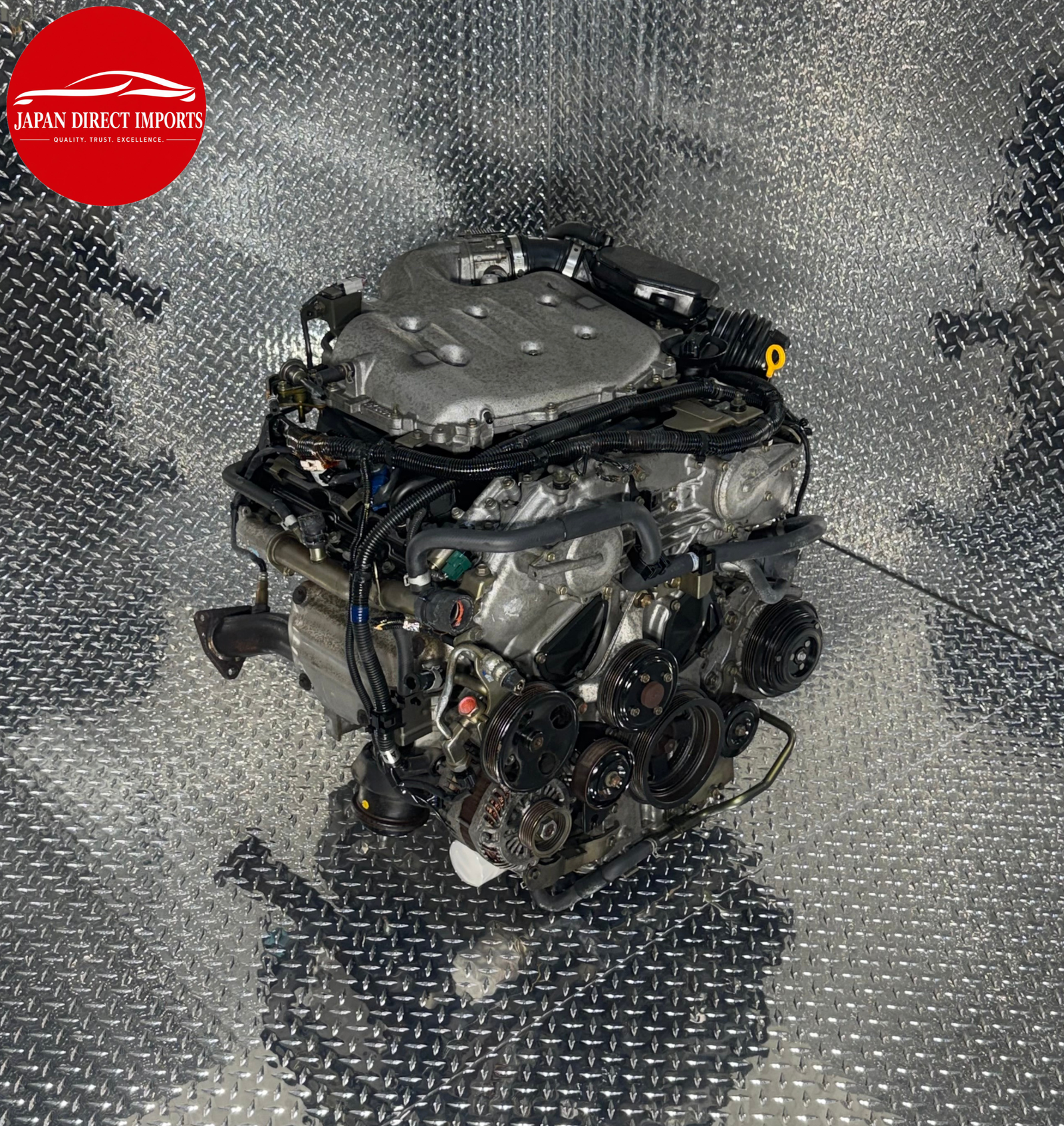 JDM Nissan Infiniti VQ35DE 3.5L Non Rev-Up Engine Fits G35 FX35 M35 350Z - Image 7